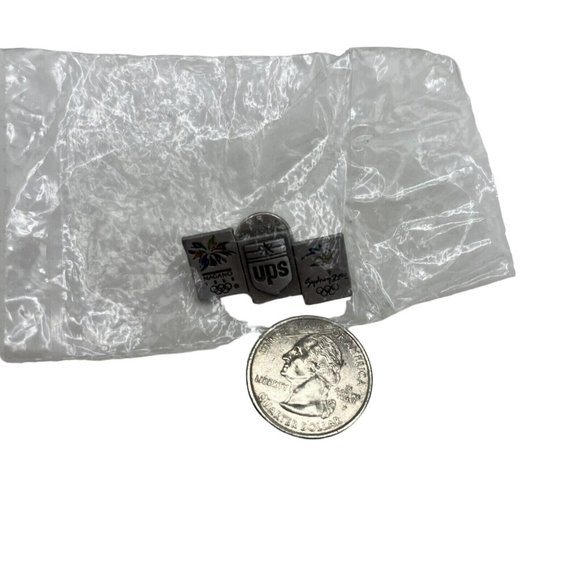1998-2000 UPS Nagano Sydney Olympic Bridge Pewter Pin - Picture 3 of 5